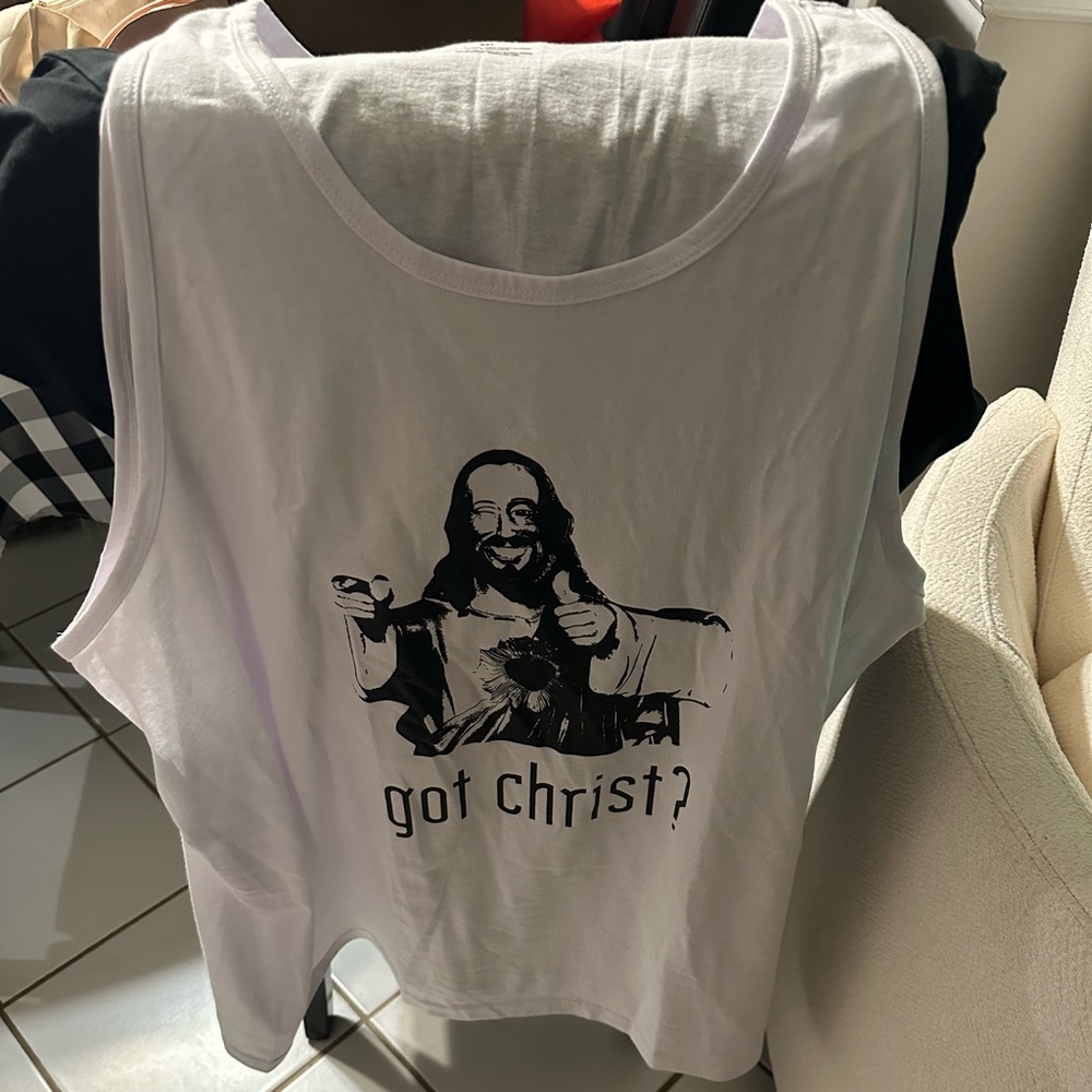 Buddy Christ shirt Dogma Clerks Jay Silent Bob Kevin Smith Chasing Amy Mallrats